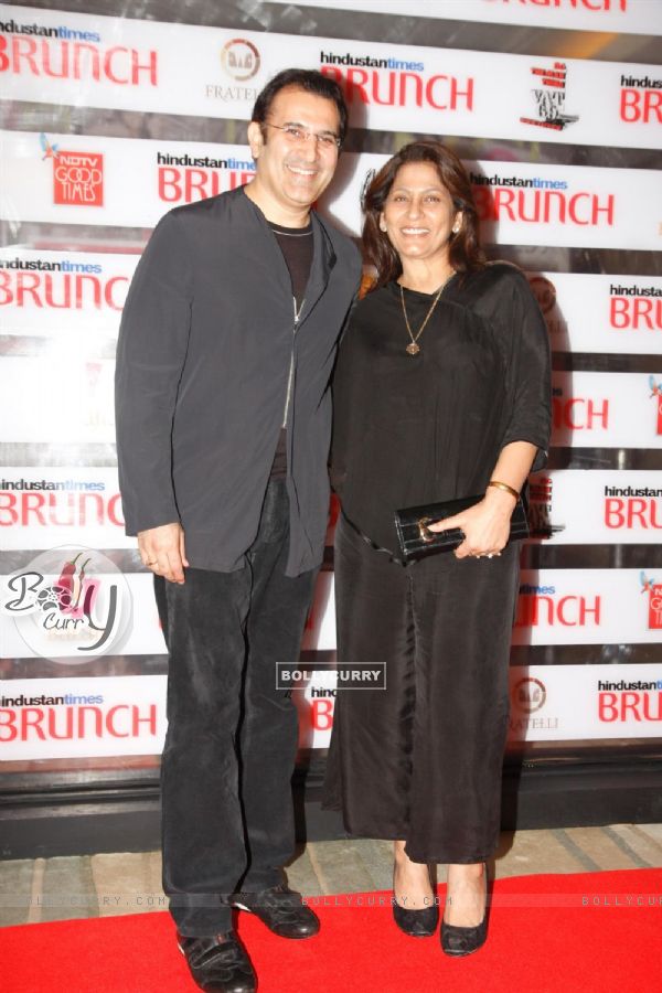 Archana & Parmeet at Hindustan Times Brunch Dialogues event at Hotel Taj Lands End in Mumbai