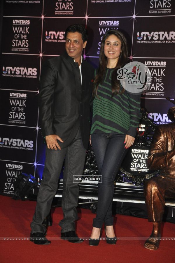 Kareena Kapoor and Madhur Bhandarkar unveil UTV "Walk of the Stars"