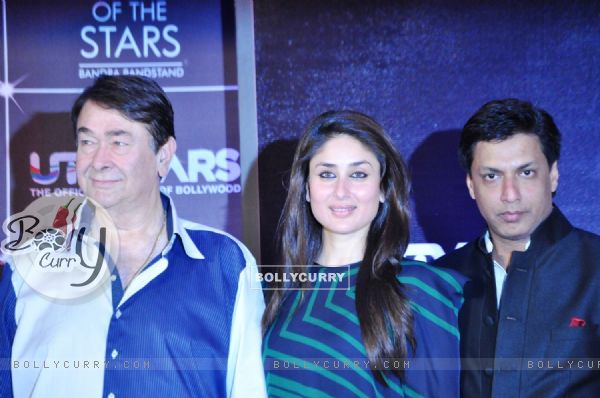 Kareena, Randhir and Madhur unveil UTVSTARS' 'Walk Of The Stars'