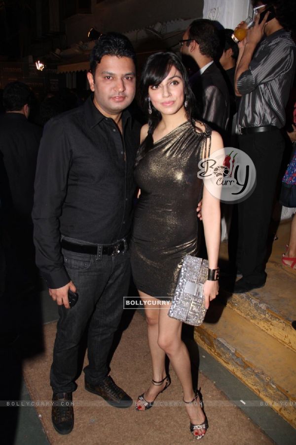 Bhushan Kumar and Divya Khosla at UTV Stars Walk of the Stars after party