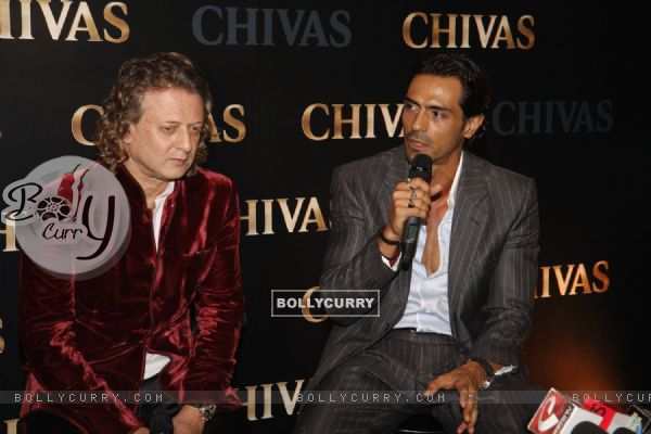Arjun Rampal & Rohit Bal announce their association with Chivas at Chivas Studio Spotlights at Shiro's