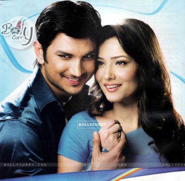 Sushant and Ankita picture in Zee Magazine