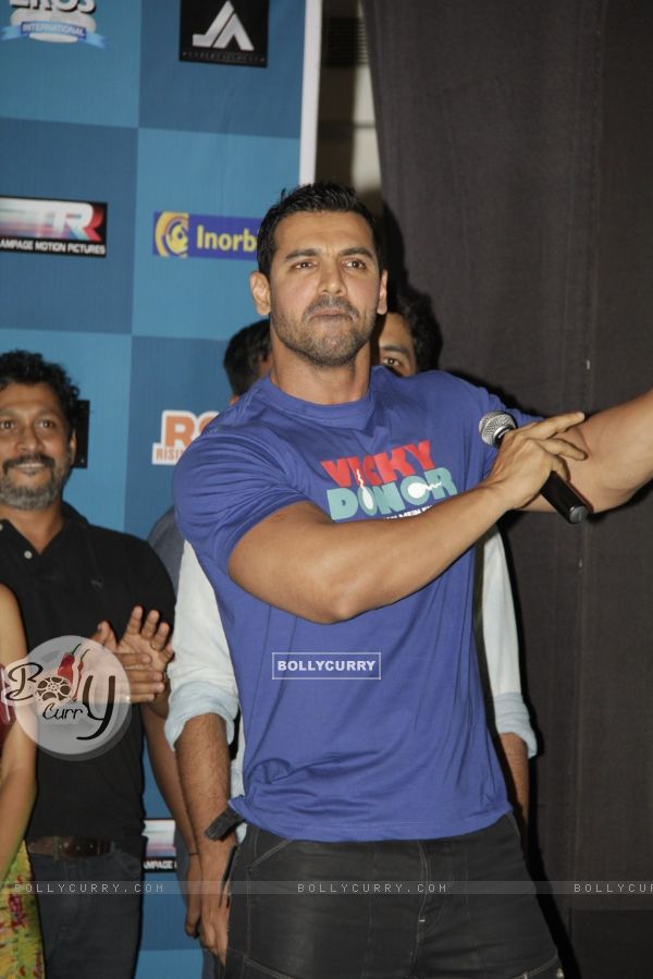 John Abraham at Film Vicky Donor music launch