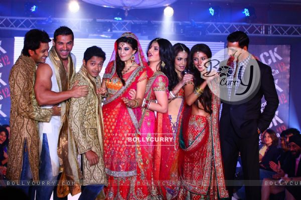 Cast of 'Housefull 2' walks the ramp for Aki Narula