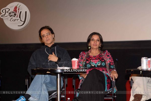 Vidhu Vinod Chopra and Shabana Azmi at Khamosh film screening