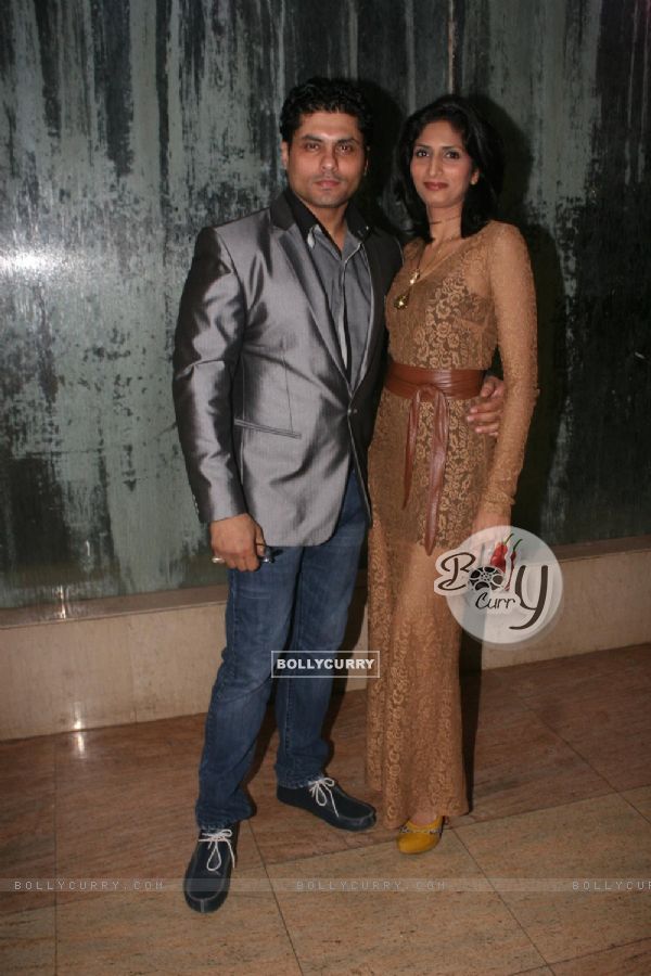 Riyaz Gangji and Reshma Gangji at Golden Achiever Awards 2012