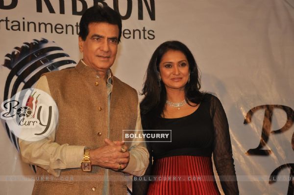 Lalitya Munshaw and Jeetendra at Pehli Nazar Music Album Launch