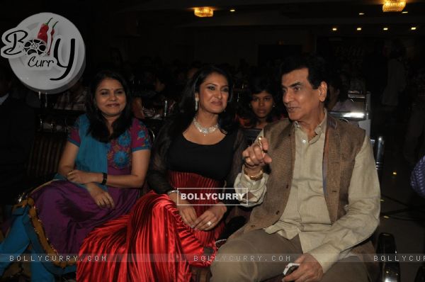 Sadhana Sargam, Lalitya Munshaw and Jeetendra at Pehli Nazar Music Album Launch