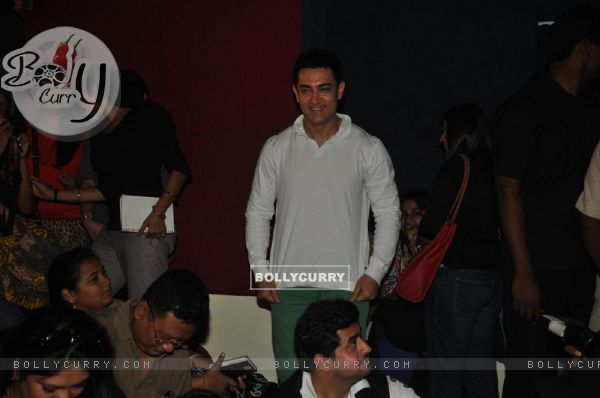 Aamir Khan during his first Television Reality Show unveiled with the song of Satyamev Jayate"