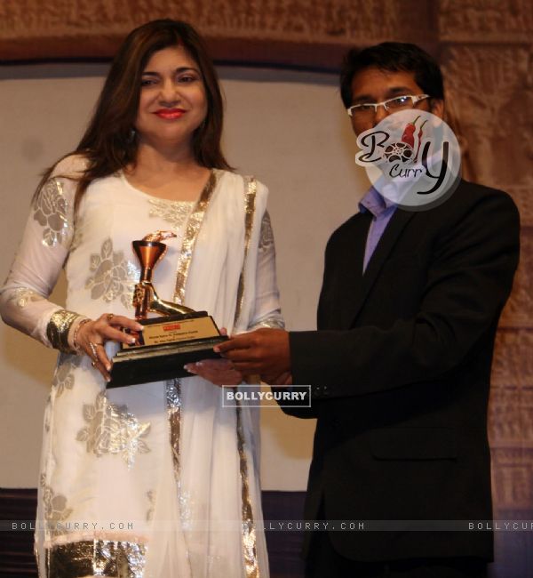 Alka Yagnik and Kailash Masoom at Dr. Ambedkar Awards