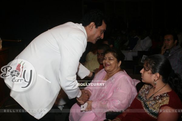 Dheeraj Kumar and Saroj Khan at Dadasaheb Ambedkar Awards