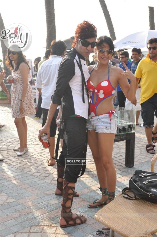 Rehan Shah at MTV India's Pool Side Party at Hotel Sea Princess in Juhu, Mumbai