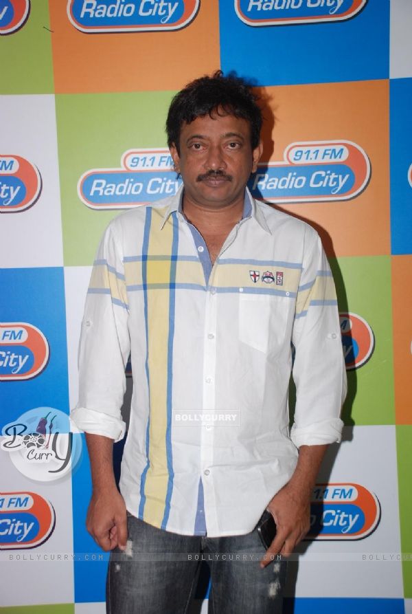 Ram Gopal Varma at Radio premier of 'Deparment' hosted by Radio City 91.1FM
