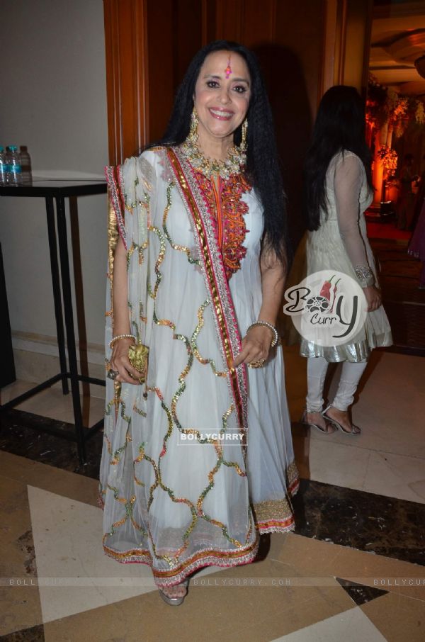 Ila Arun at Bappa Lahiri and Taneesha Verma Wedding Reception