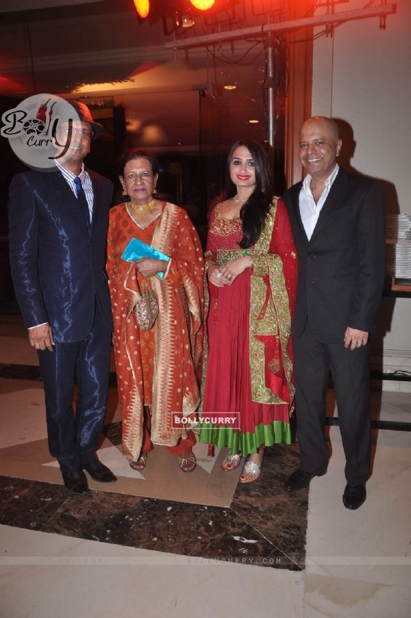 Javed Jaffrey and Naved Jaffrey at Bappa Lahiri and Taneesha Verma Wedding Reception