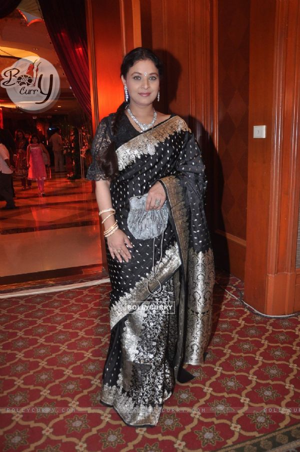 Sharbani Mukherjee at Bappa Lahiri and Taneesha Verma Wedding Reception