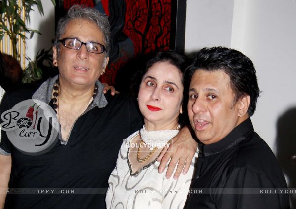 Aditya Raj Kapoor & Ketan Desai at Bonny Duggal's party to honour Director Priyadarshan