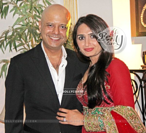 Naved Jaffrey with wife at Bonny Duggal's party to honour Director Priyadarshan