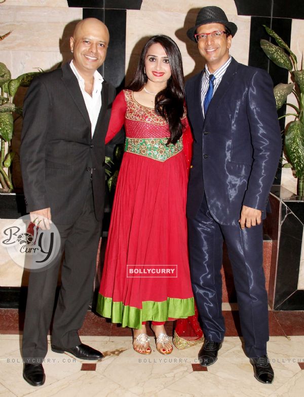 Javed Jaffrey, Naved Jaffrey with wife at Bonny Duggal's party to honour Director Priyadarshan