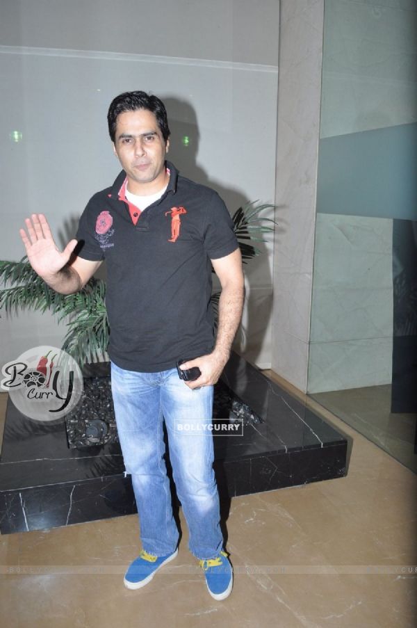 Aman Verma at Dham Chaukdi album launch in Andheri, Mumbai