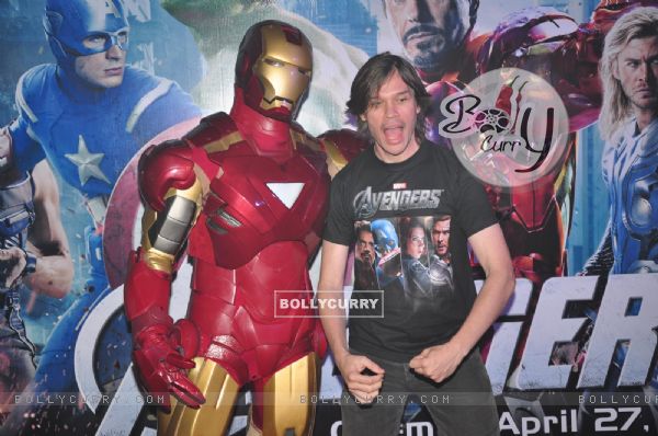 Luke Kenny at Avengers Premiere At PVR Juhu, Mumbai
