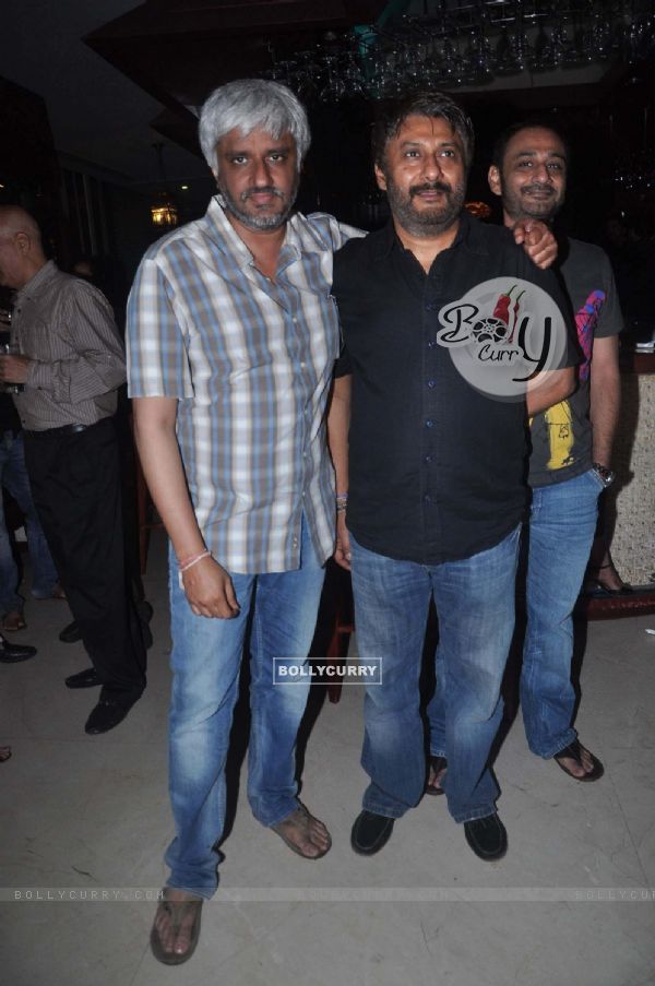 Vikram Bhatt and Vivek Agnihotri at success bash of film 'Hate Story'