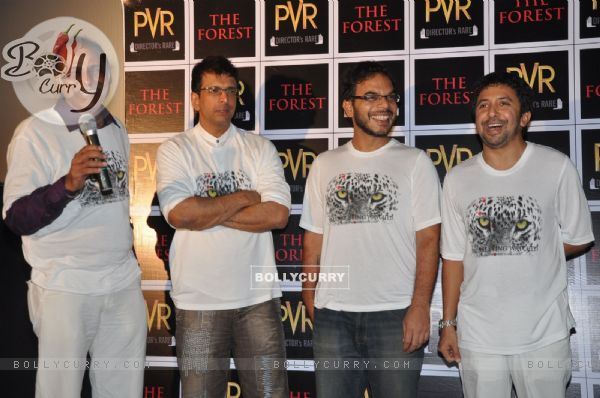 Nandana Sen, Ashvin Kumar and Jaaved Jaaferi at 'The Forest' Movie First Look launch