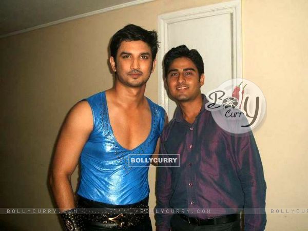 Sushant Singh Rajput At Backstage During ITA Awards