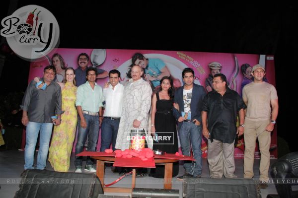 Amol Shetge,Suhail Karim,Rani Agarwal,Atul, Imran Khan, Manoj Joshi at Film Love Recipe Music Launch