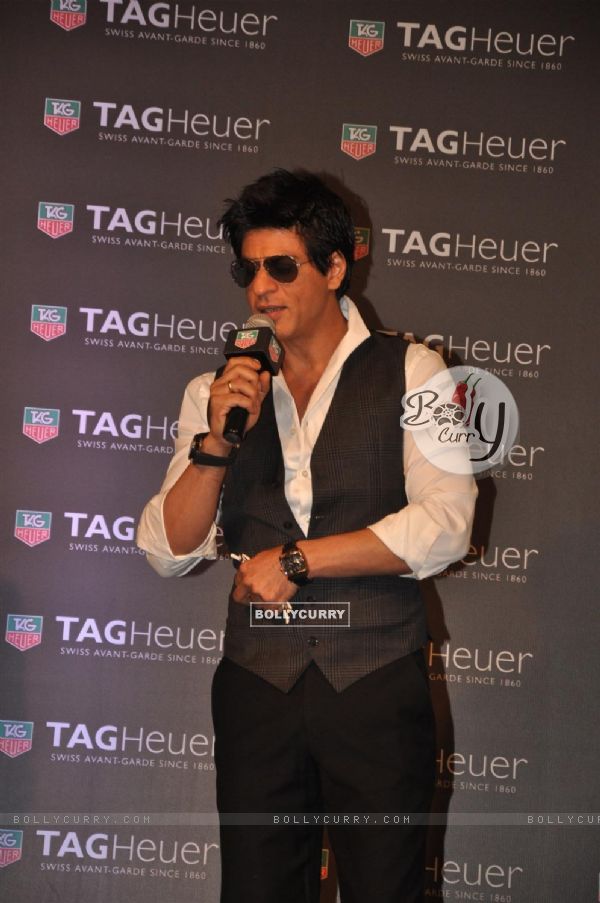 Shahrukh Khan launches Tag Heuer watch