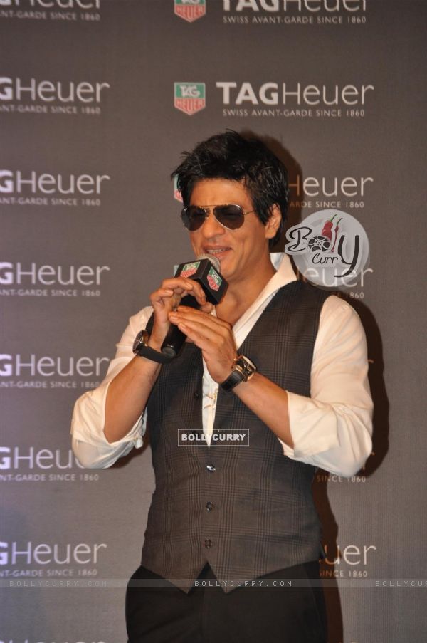 Shahrukh Khan launches Tag Heuer watch