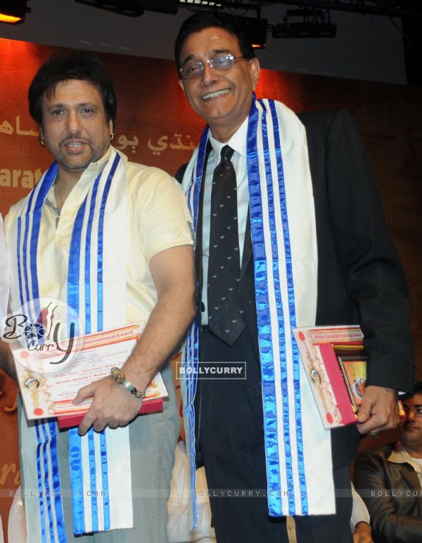 Chandru Punjabee and Govinda at Mother Teresa Award