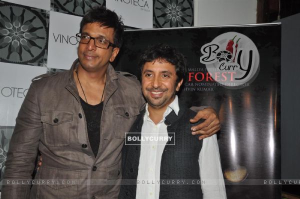 Javed Jaffrey and Ashvin Kumar at Success Party for 'The Forest' (198341)