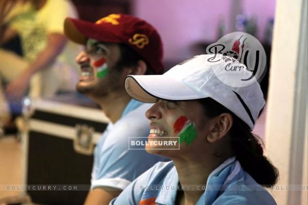 Sushant Singh Rajput and Ankita Lokhande Watching India Vs Srilanka Match
