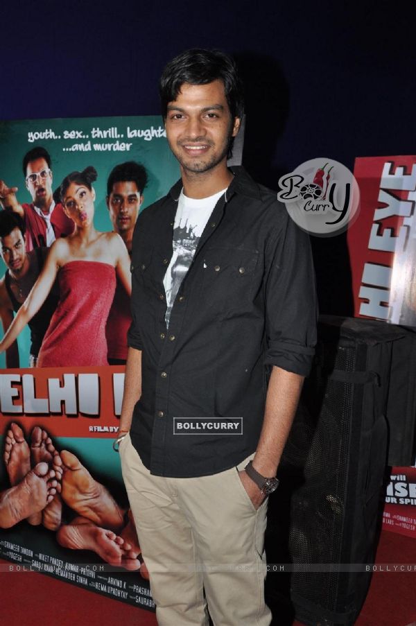 Nimesh Shrivastav at Mahurat of movie Delhi Eye at Filmistan Studios