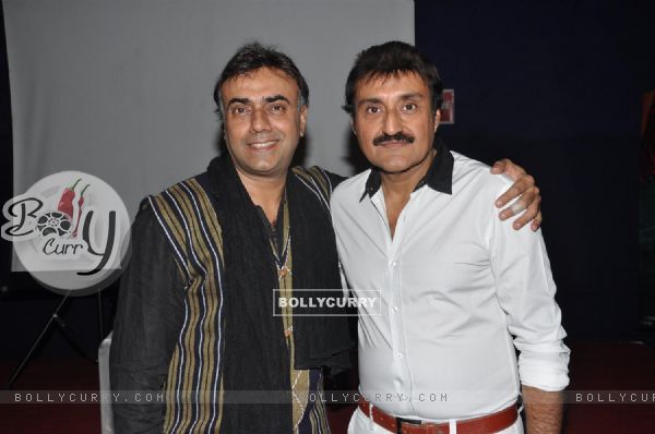 Rajit Kapoor and Kawal Sharma at Mahurat of movie Delhi Eye at Filmistan Studios