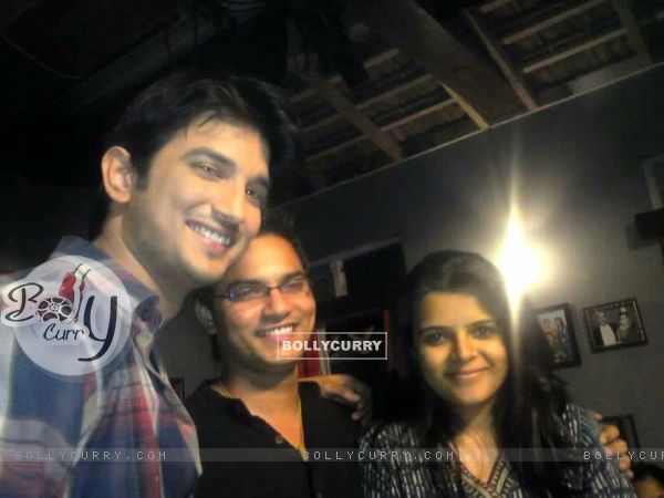Sushant Singh Rajput With His Friends