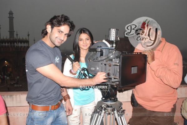 Jennifer Winget and Vinod Dixit