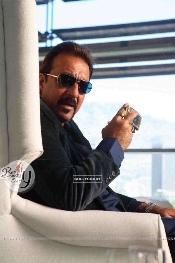 Sanjay Dutt looking confused