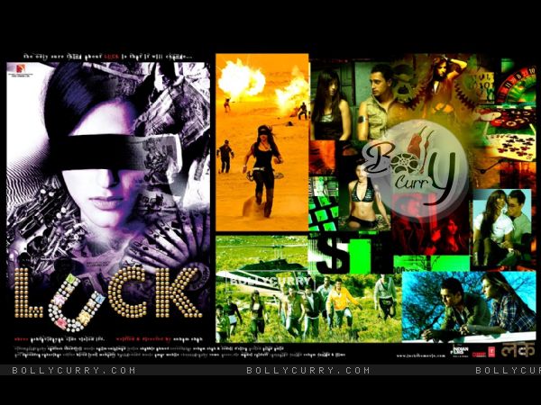Wallpaper of Luck movie with Shruti and Imran (20319)