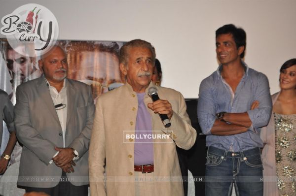 Naseeruddin Shah, Sonu Sood, Hazel Keech at Film Maximum music launch at PVR Cinemas in Juhu (203998)