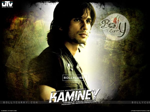 Shahid Kapoor in movie Kaminey