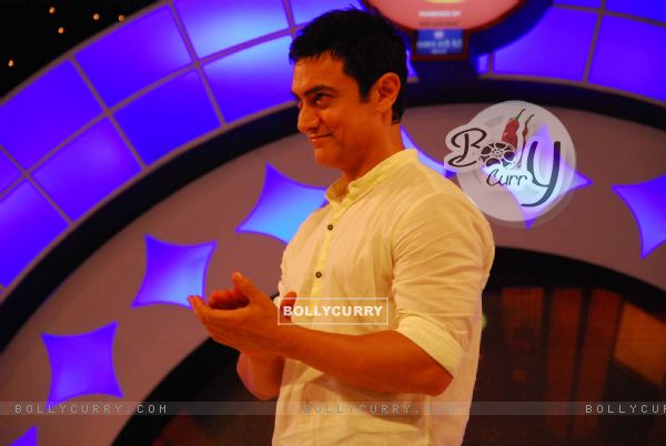 Aamir Khan at ABP Majha Sanman Puraskar