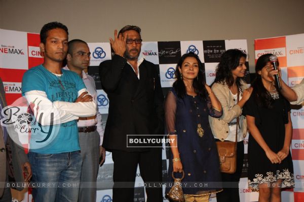Anand Shukla, Jackie Shroff, Sunita Chhaya & Ankita Shrivastava at Launch of 'Life's Good' promo