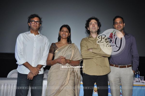 Rakeysh Omprakash Mehra, Nandita Das, Rajan Khosa, Sandesh Shandilya at the launch of film Gattu (211551)
