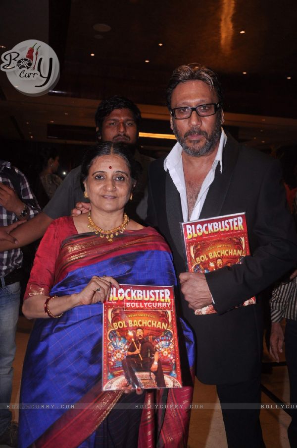Bollywood actor Jackie Shroff at Blockbuster magazine launch in Novotel, Mumbai. .