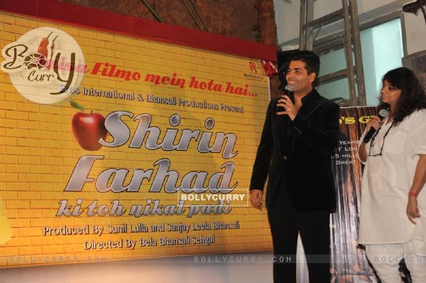 Poster launch of 'Shirin Farhad Ki Toh Nikal Padi'