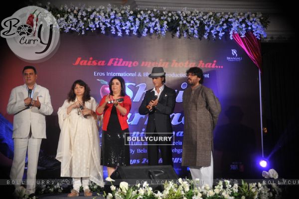 Boman, Bela, Farah, Shahrukh & Sanjay at poster & music launch of Shirin Farhad Ki Toh Nikal Padi (215008)