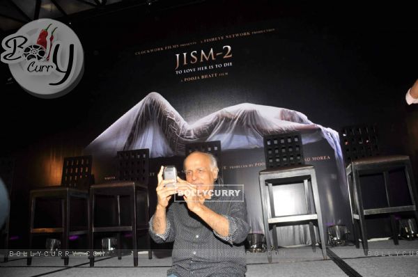 Producer-director Mahesh Bhatt at Jism 2 Press Conference, Grand Hyatt Mumbai India. .