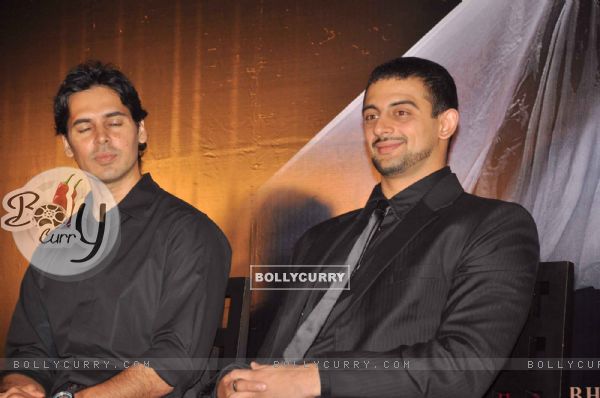 Bollywood actors Arunoday Singh and Dino Morea at Jism 2 Press Conference, Grand Hyatt Mumbai India. . (215617)